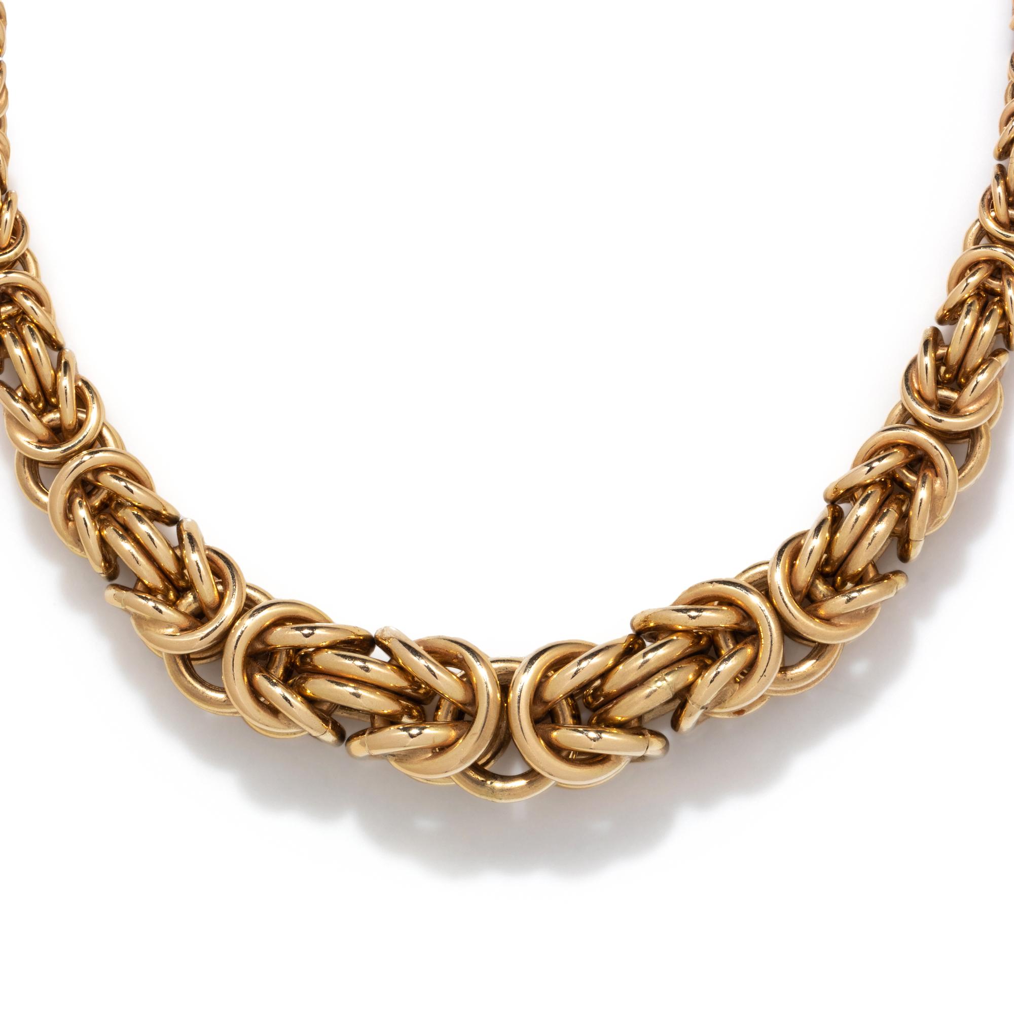 YELLOW GOLD NECKLACE