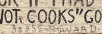 A Man Said to Me "Jess, You Have a Good Cook"