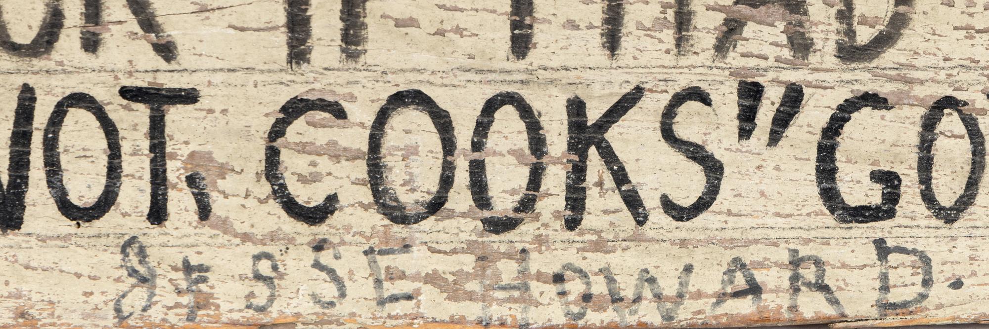 A Man Said to Me "Jess, You Have a Good Cook"
