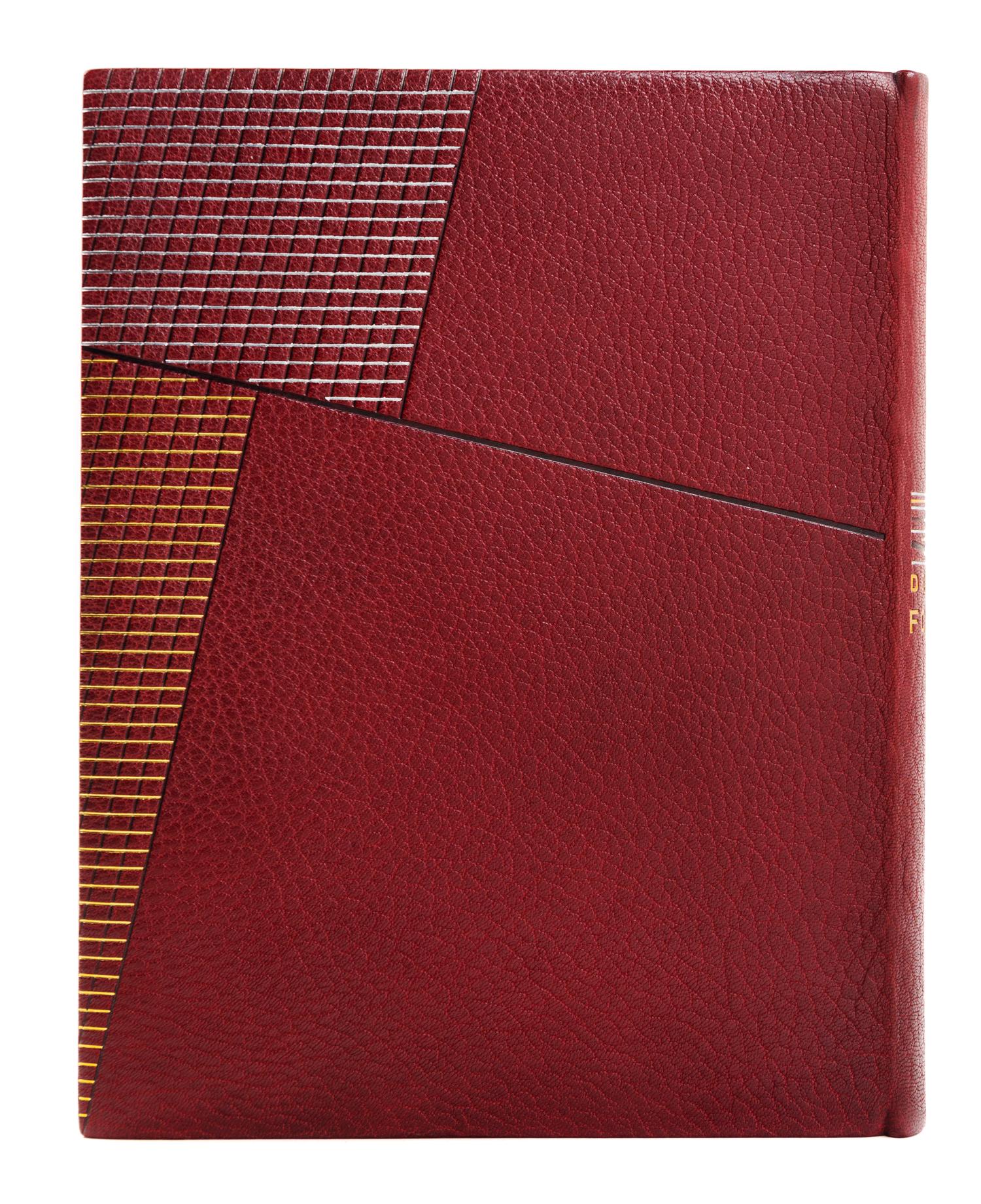 [BINDINGS]. [LÉOTARD, GENEVIÈVE - BINDER]. A group of 2 works in fine Art Deco bindings by Léotard.