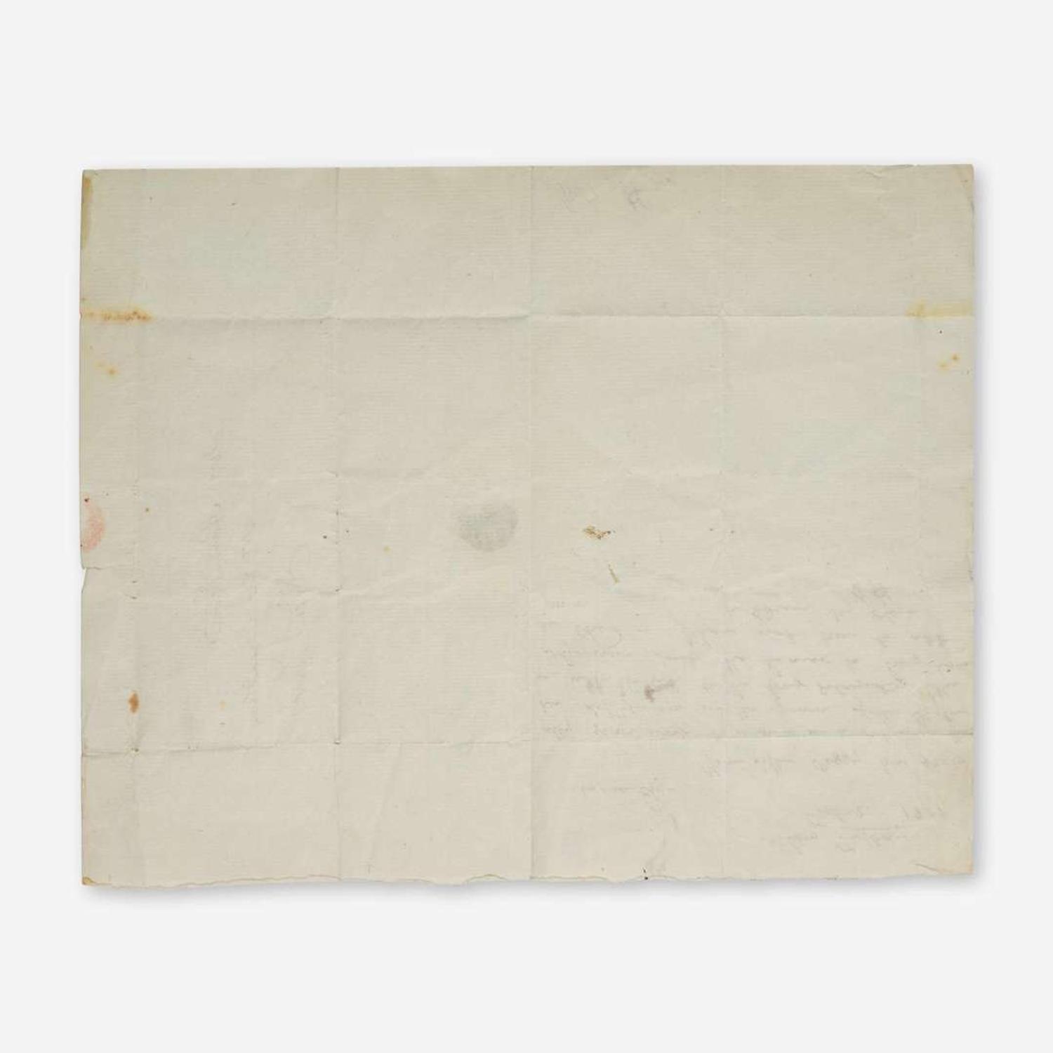 [Americana] Hamilton, Alexander Autograph Letter, signed