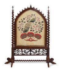 A Gothic Revival Firescreen
