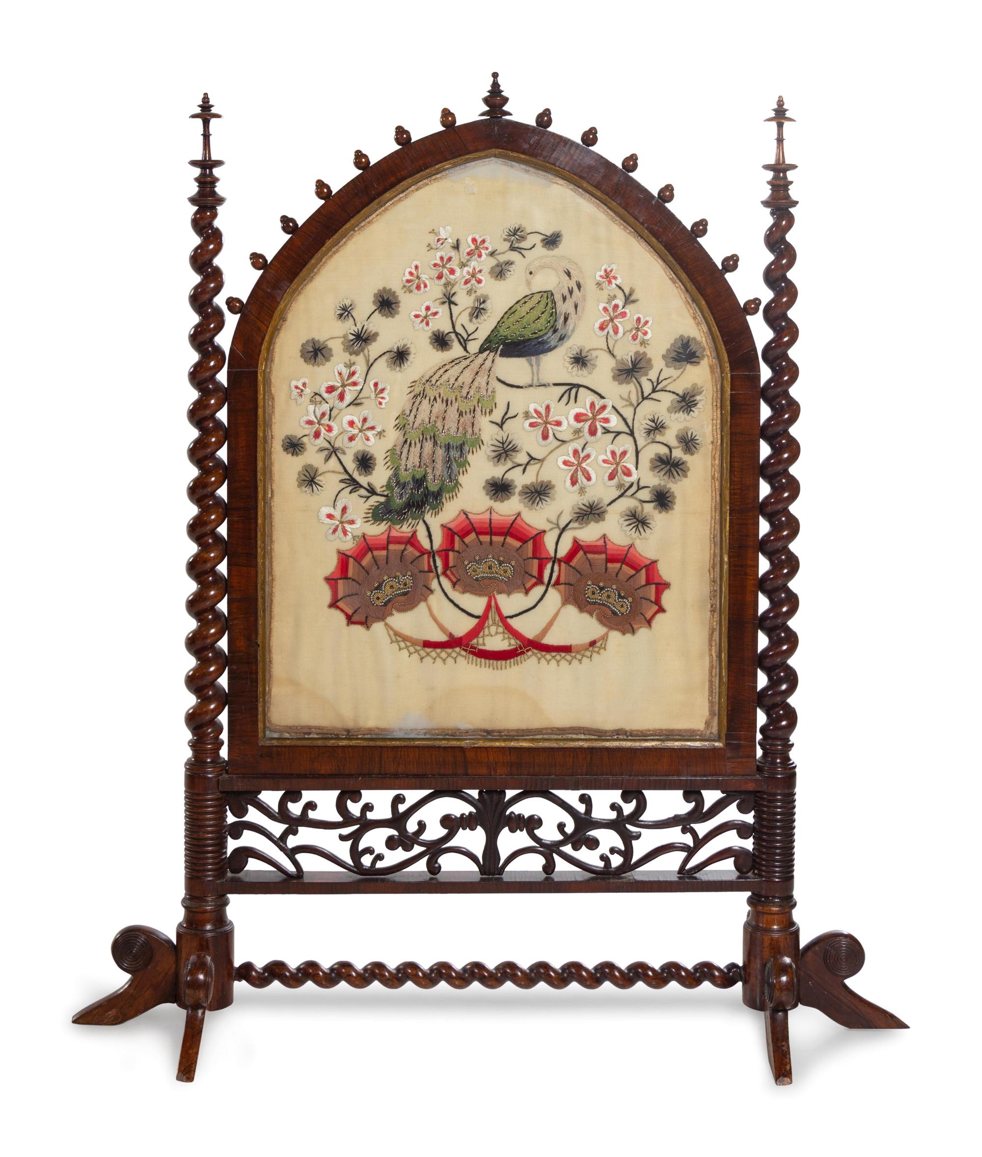 A Gothic Revival Firescreen