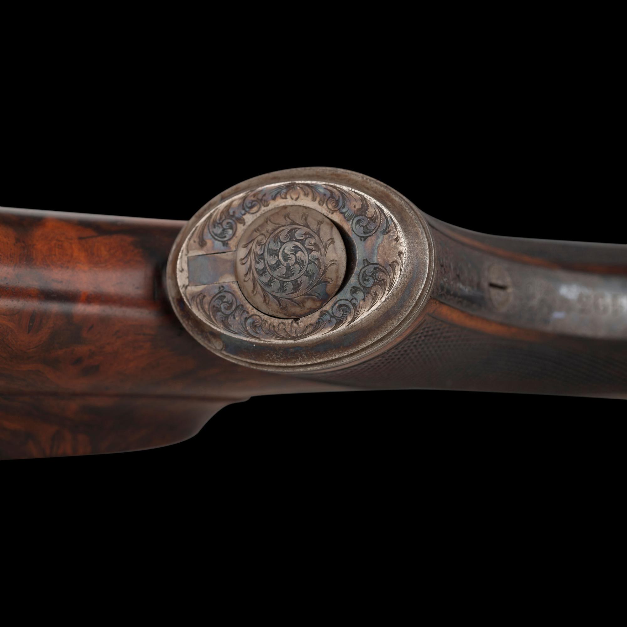 **Holland & Holland Royal Hammerless Full Side Lock Ejector Double Rifle in .240 Flanged with Case and Accessories