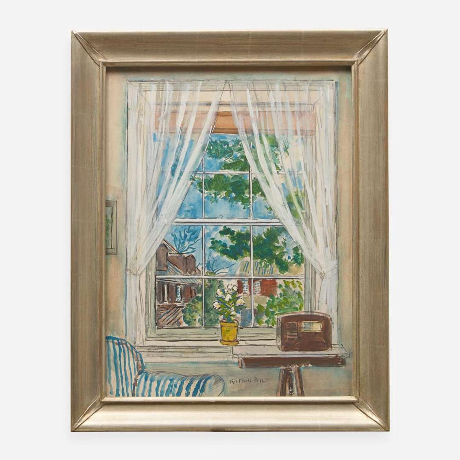 Gifford Beal (American, 1879-1956) The Window