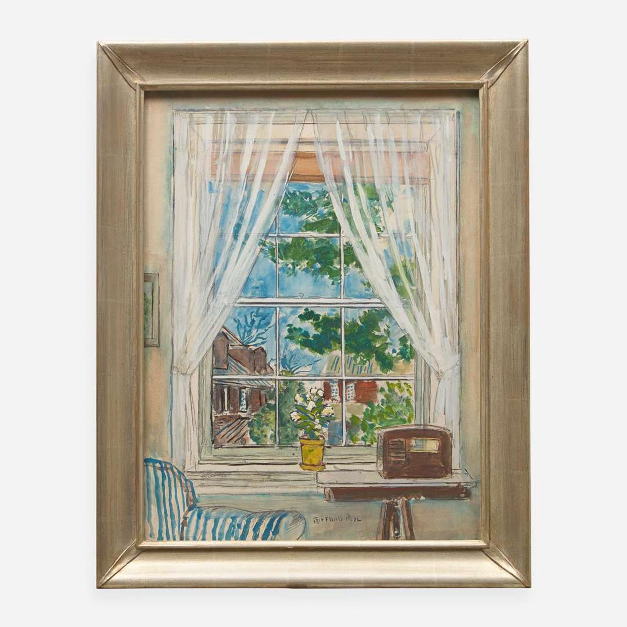 Gifford Beal (American, 1879-1956) The Window