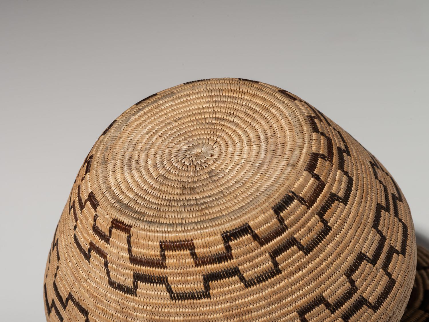 Mono Lidded Basket