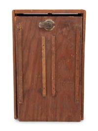 A Working 1940s Exhibit Co. Baseball Card Vending Machine,