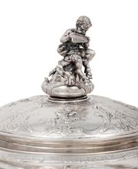 A German Silver-Plate Tureen