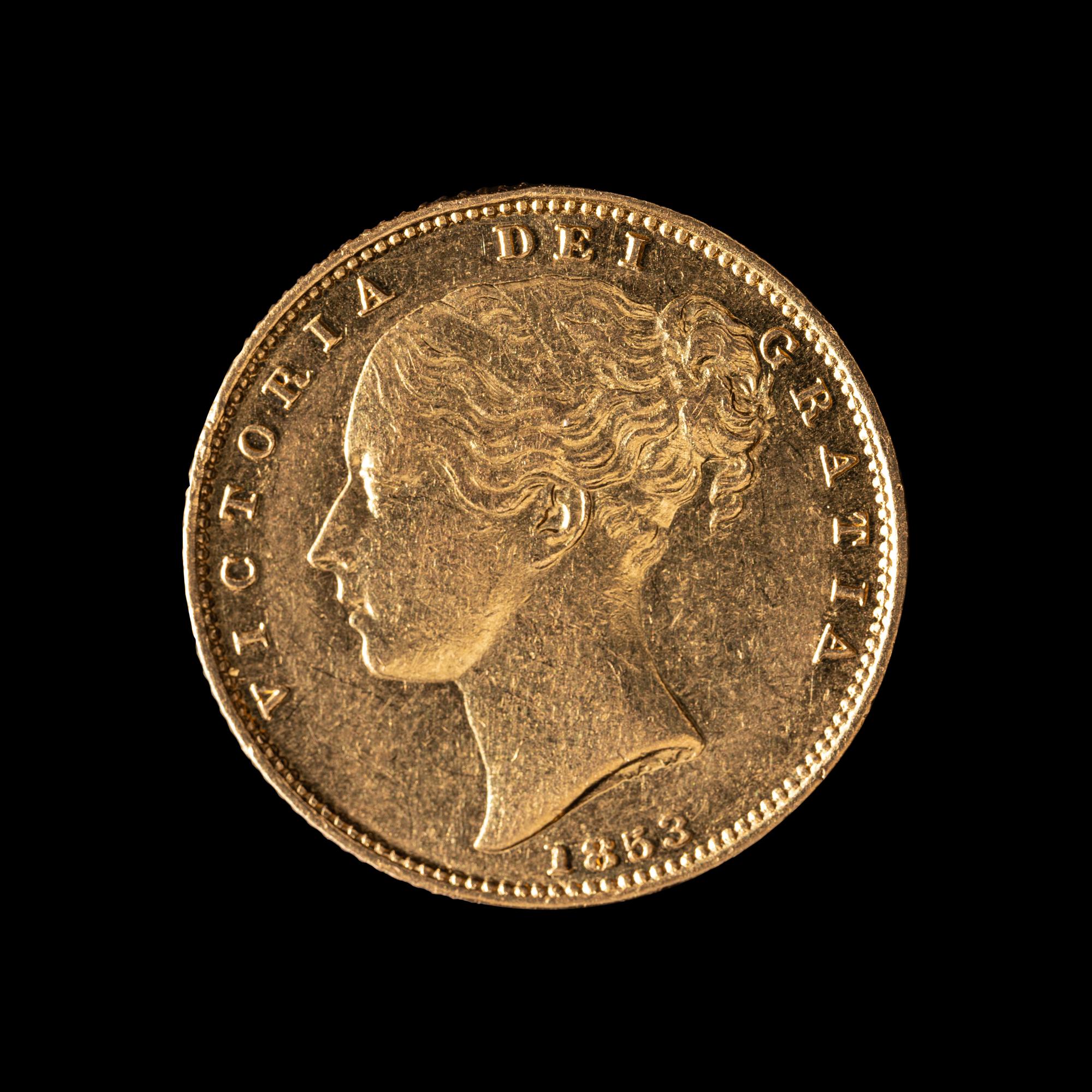 [ GREAT BRITIAN] 1853 Gold Sovereign