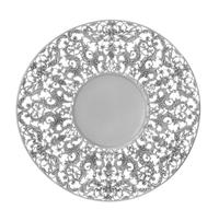 An American Silver Cake Stand, Roger Williams Silver Co., Providence, RI, the border with openwork chimera, dolphin, putto and foliate