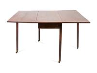 A George III Oak Drop-Leaf Table