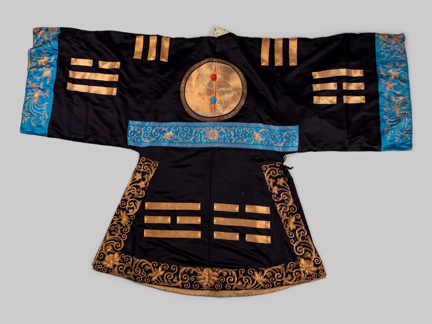 An Embroidered Silk Theatrical Robe for a Daoist Priest