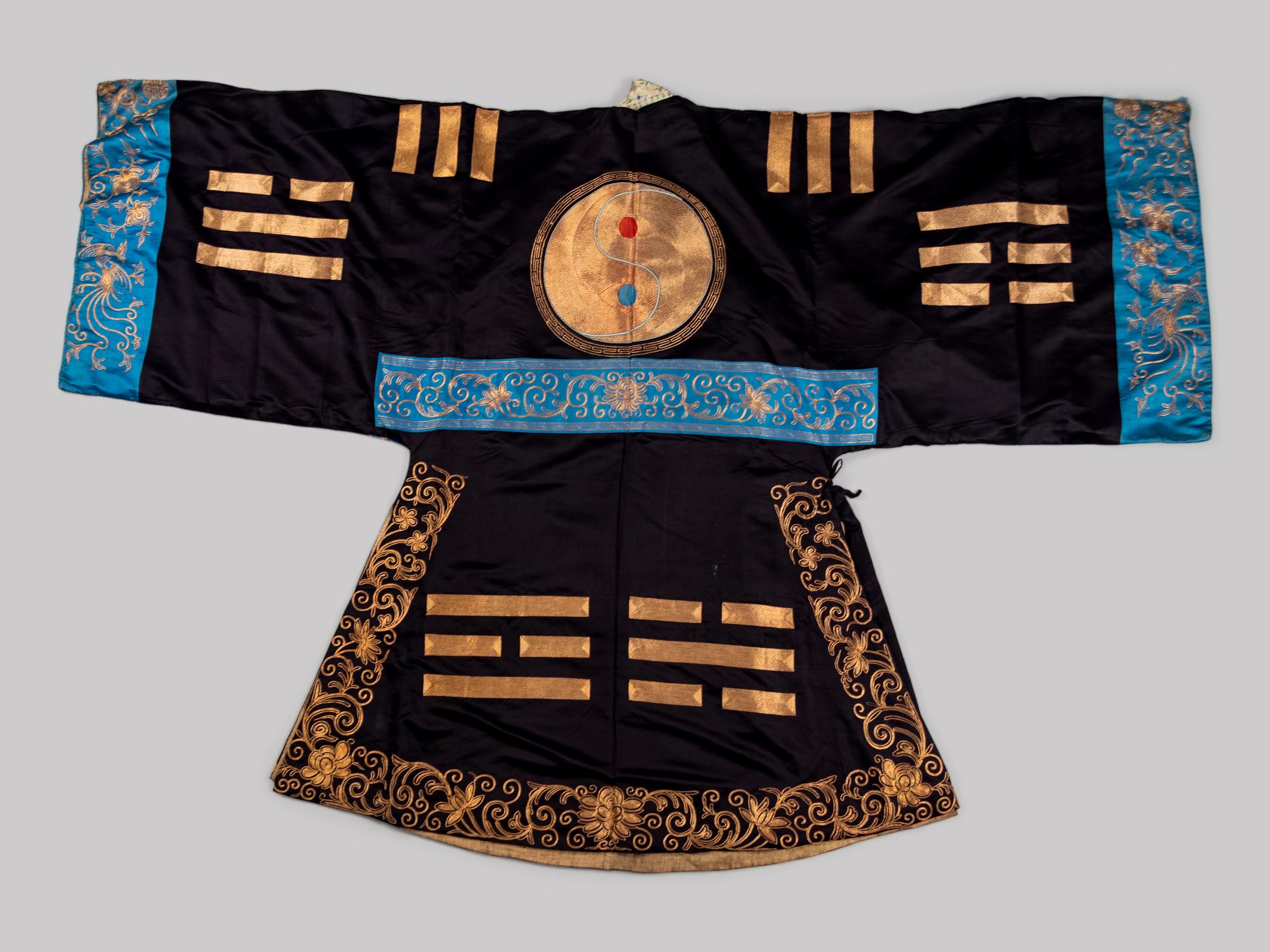 An Embroidered Silk Theatrical Robe for a Daoist Priest