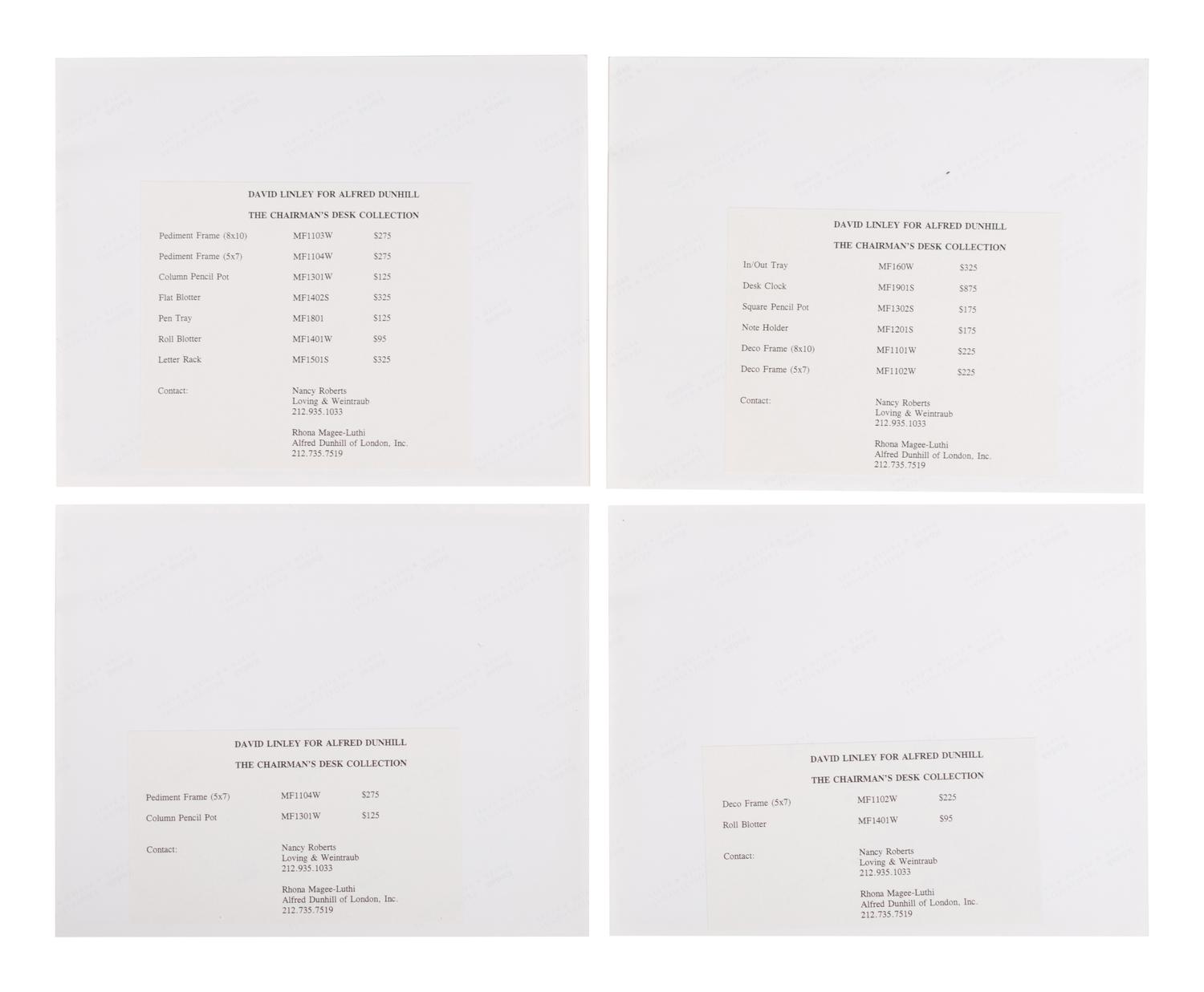 (History) LINLEY, David; The Earl of Snowden (1961). A group of ephemera relating to David Linley, the Earl of Snowden, comprising: