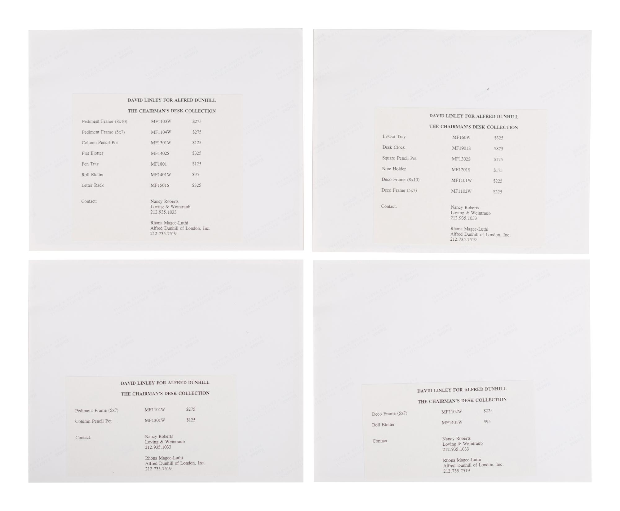 (History) LINLEY, David; The Earl of Snowden (1961). A group of ephemera relating to David Linley, the Earl of Snowden, comprising: