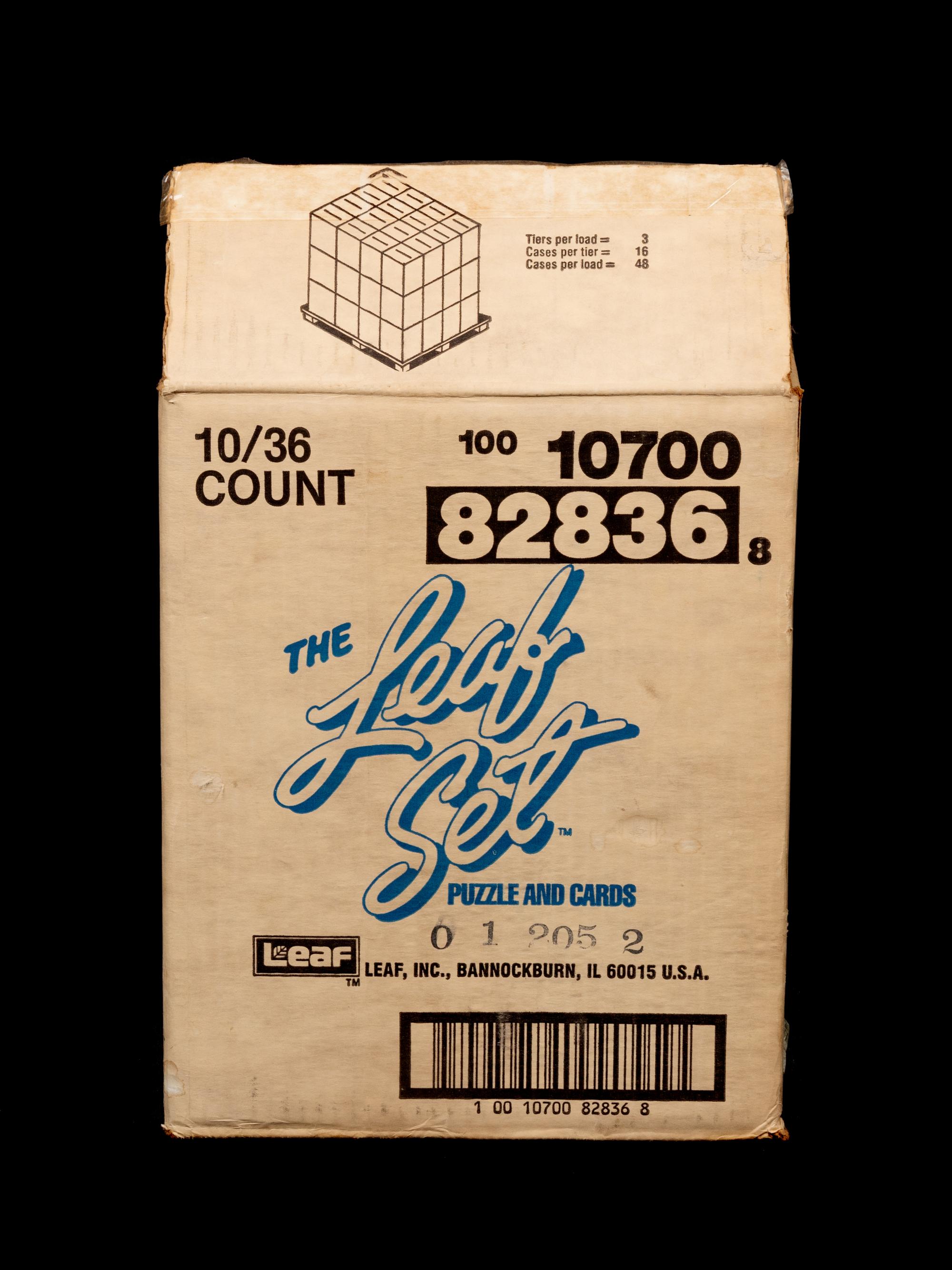 A Factory Case of 1991 Leaf Series II Baseball Cards