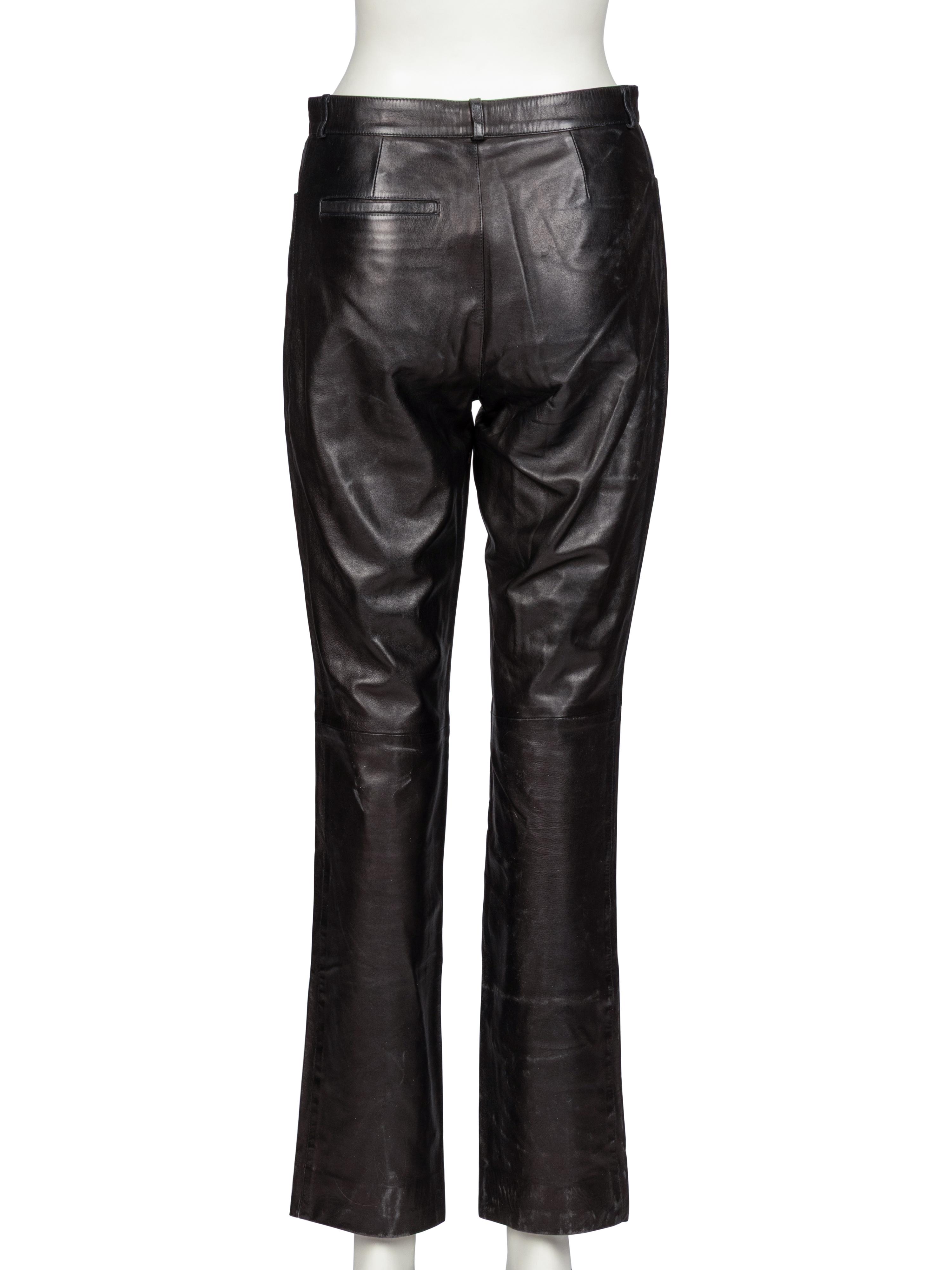 Tom Ford for Gucci, Leather Jacket & Pants