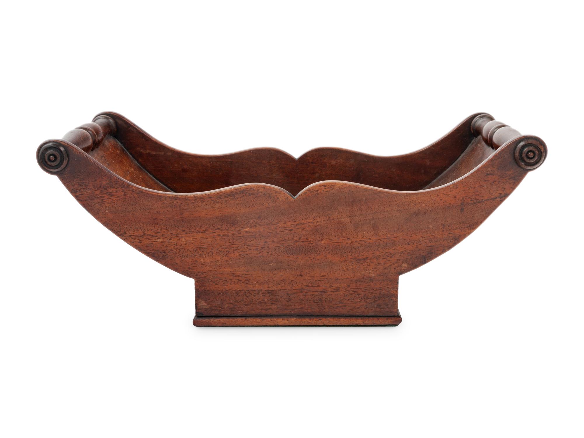 A George III Mahogany Cheese Wheel Stand
