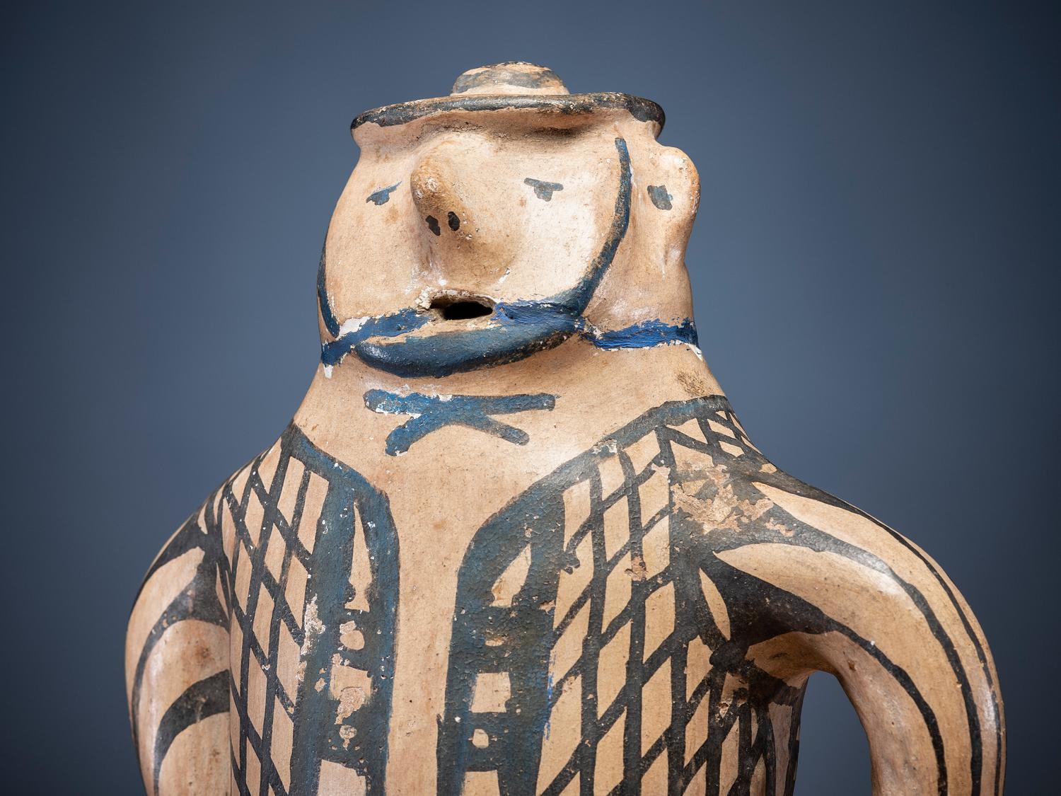 Cochiti Pottery Figure, Gentleman