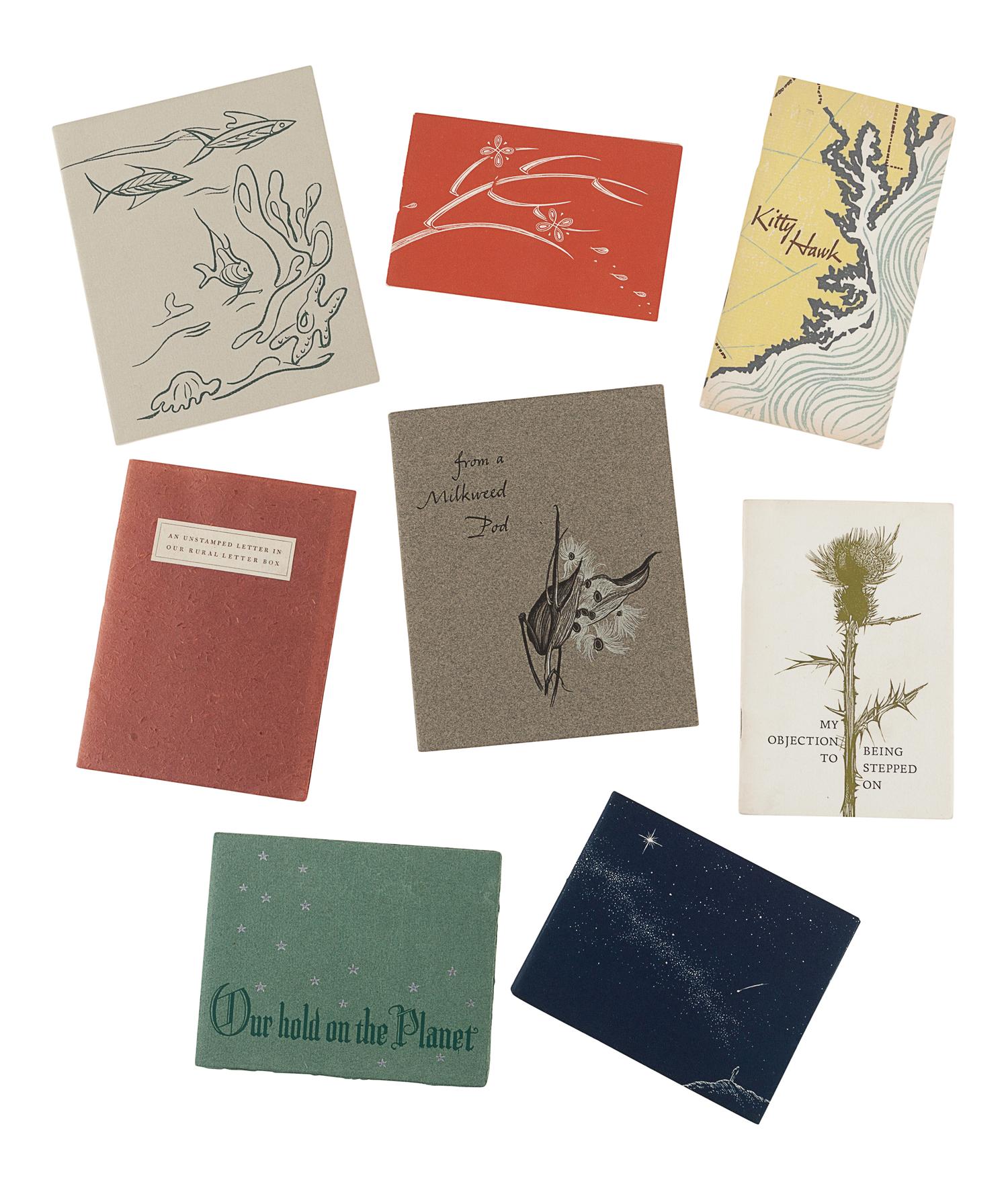 FROST, Robert (1874-1963). A group of 28 Christmas cards, including: