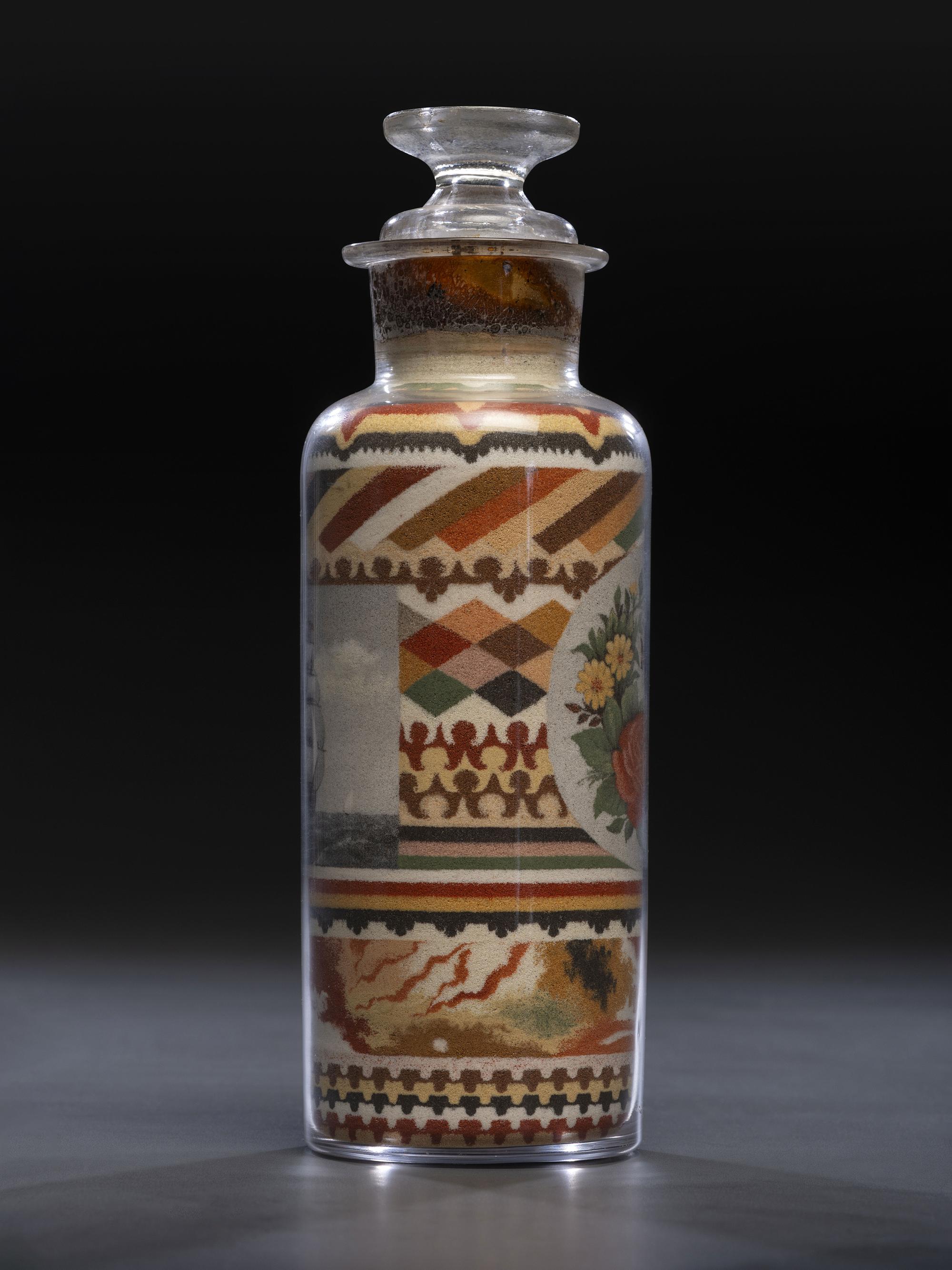 An Andrew Clemens (American, 1857-1894) Sand Bottle
