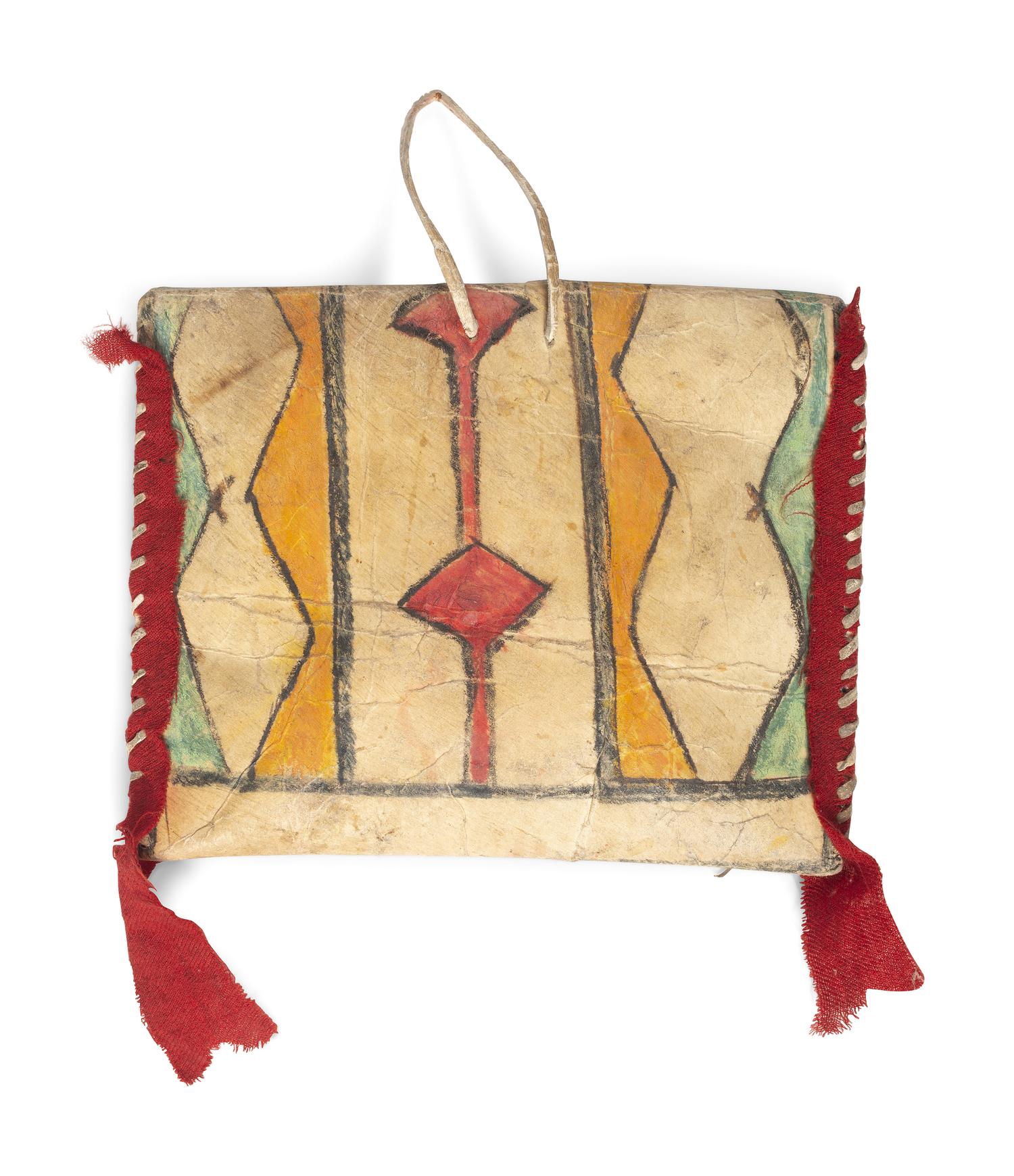 Sioux Painted Parfleche Envelope
