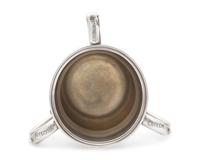 A Three-Handled Sterling Silver Presentation Cup