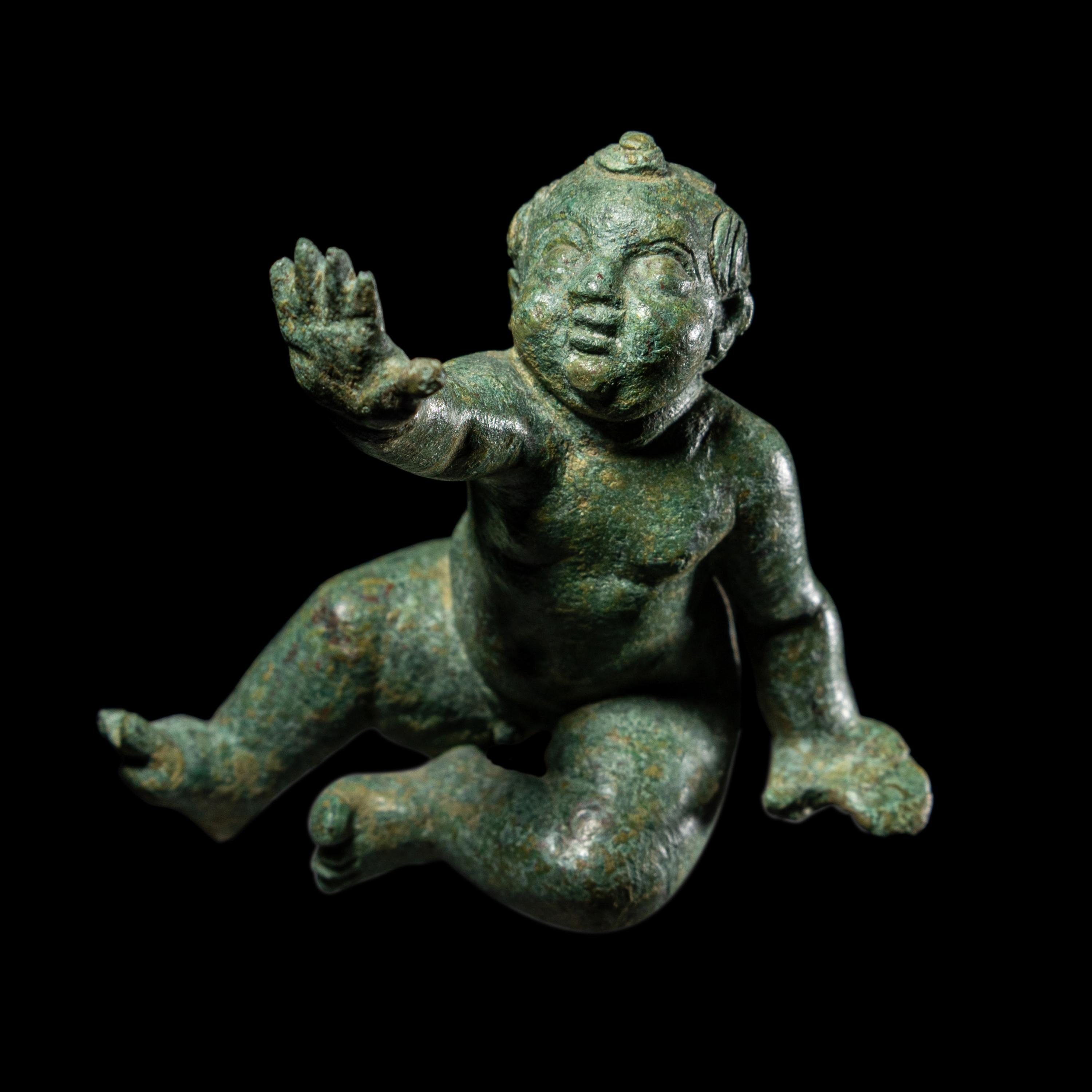 A Roman Bronze Boy