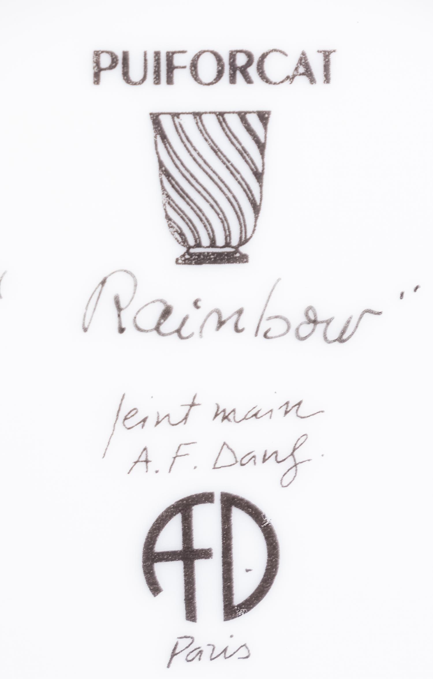 A Puiforcat Porcelain Dinner Service