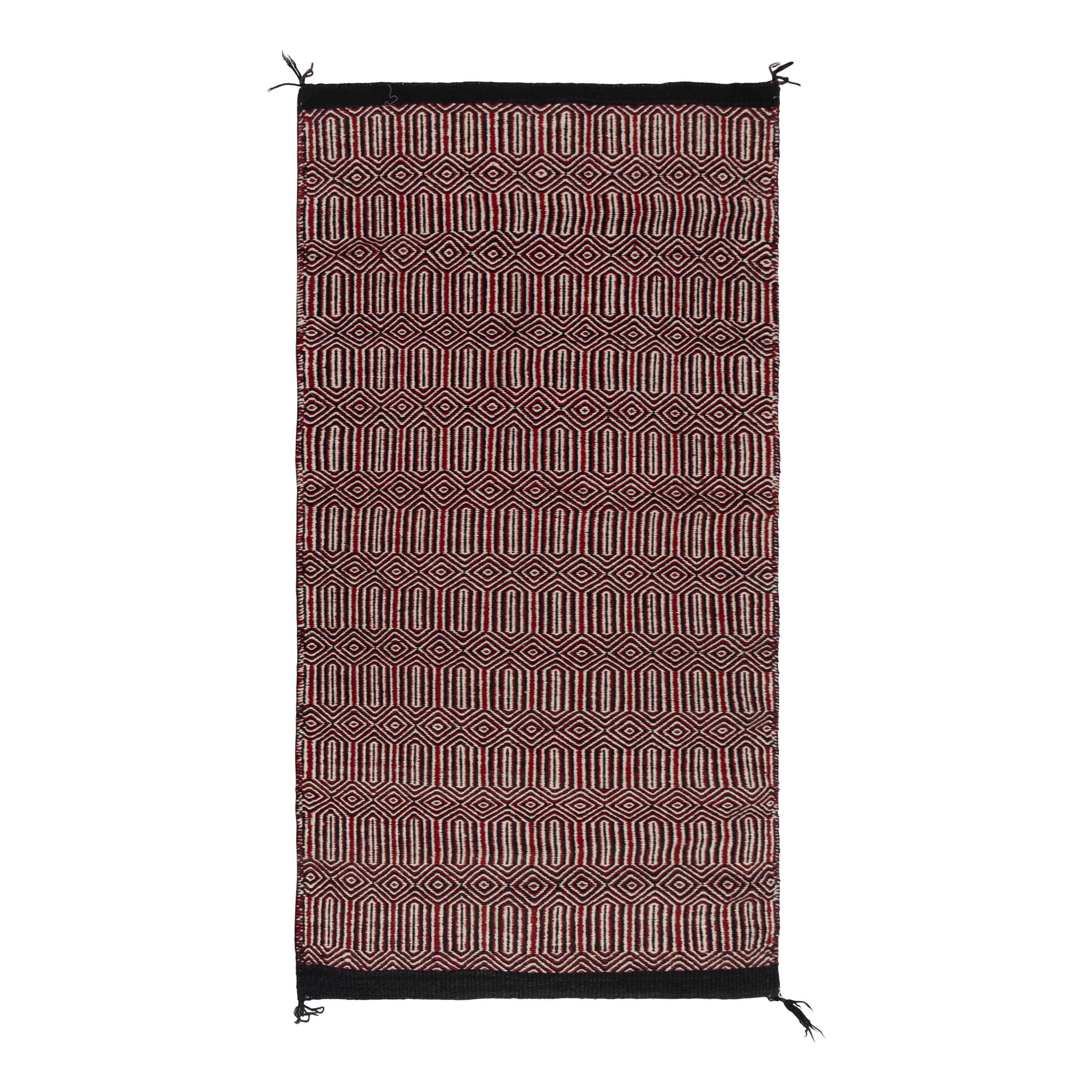 Navajo Twill Weave Double Saddle Blanket [Rug]