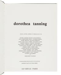 TANNING, Dorothea (1910-2012). Dorothea Tanning: Essais, Lettres, Poèmes et Témoignages. Paris: XXe Siècle, 1997.