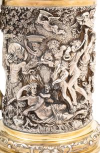 An English Silver-Plate Tankard