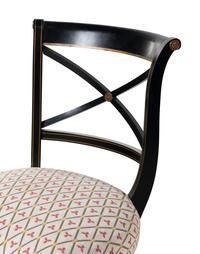 A Set of Six Regency Style Dining Chairs
