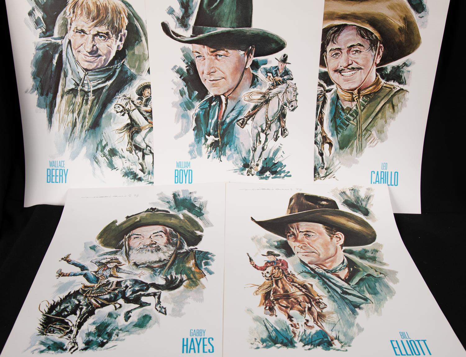 John Ford's Cowboy Kings of Western Fame: The Famous Western Stars Series, Portfolio 242/500