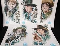 John Ford's Cowboy Kings of Western Fame: The Famous Western Stars Series, Portfolio 242/500