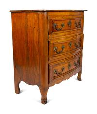 A French Provincial Fruitwood Small Commode