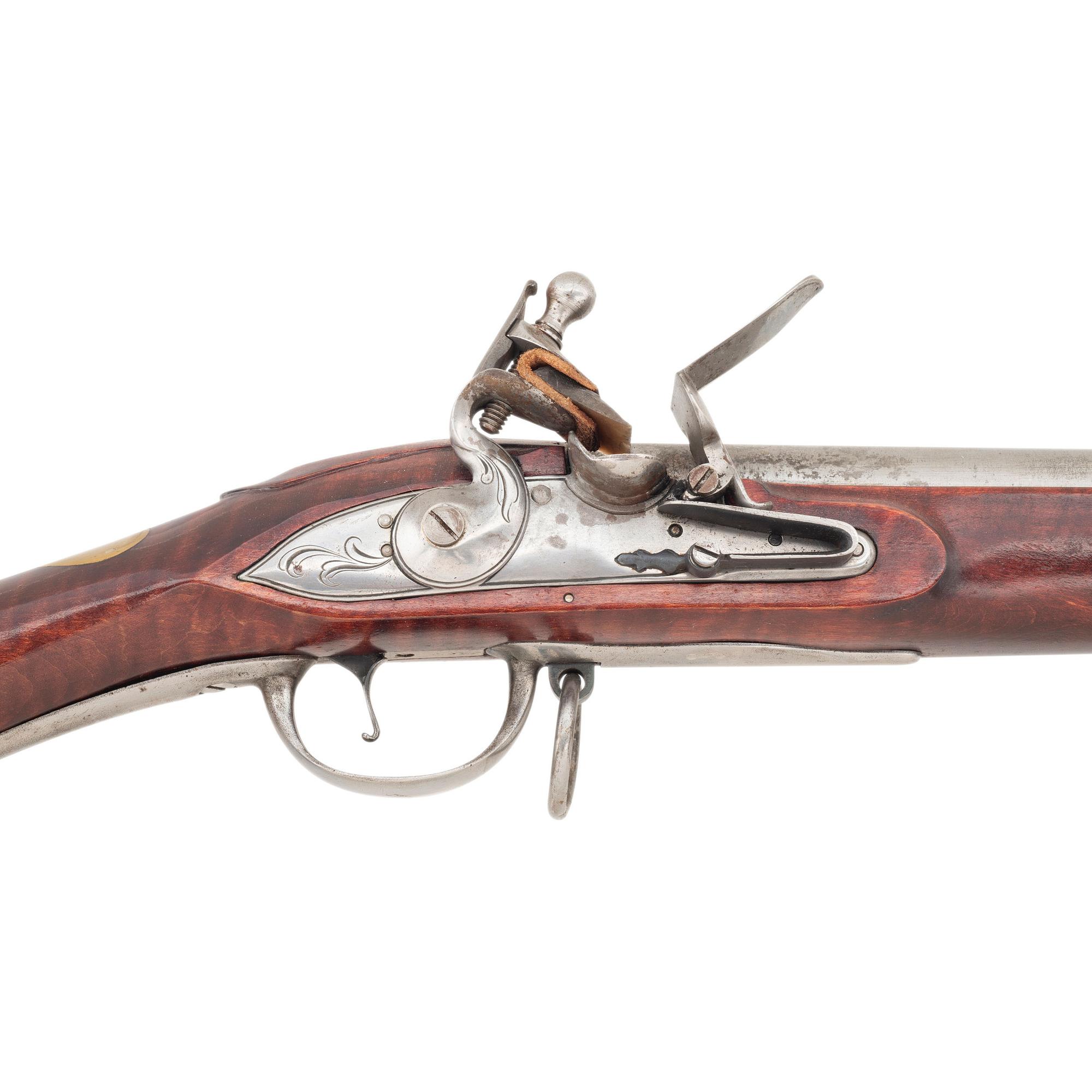 Contemporary American-Style Militia Fowler Flintlock Musket