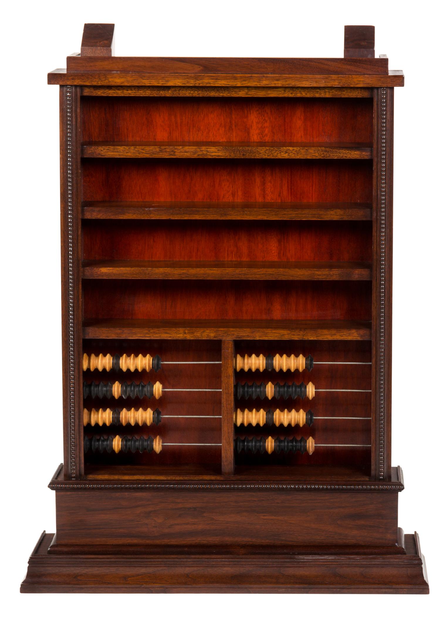 A George III Style Mahogany Billiards Counter Height 35 x width 23 inches.