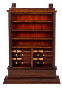 A George III Style Mahogany Billiards Counter Height 35 x width 23 inches.