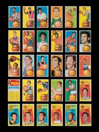 A Near Set of 1970-71 Topps Basketball Cards (172/175)