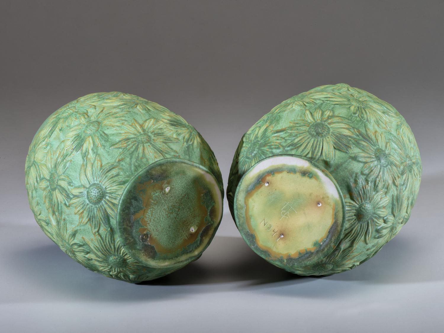 Pair of Daisy Vases