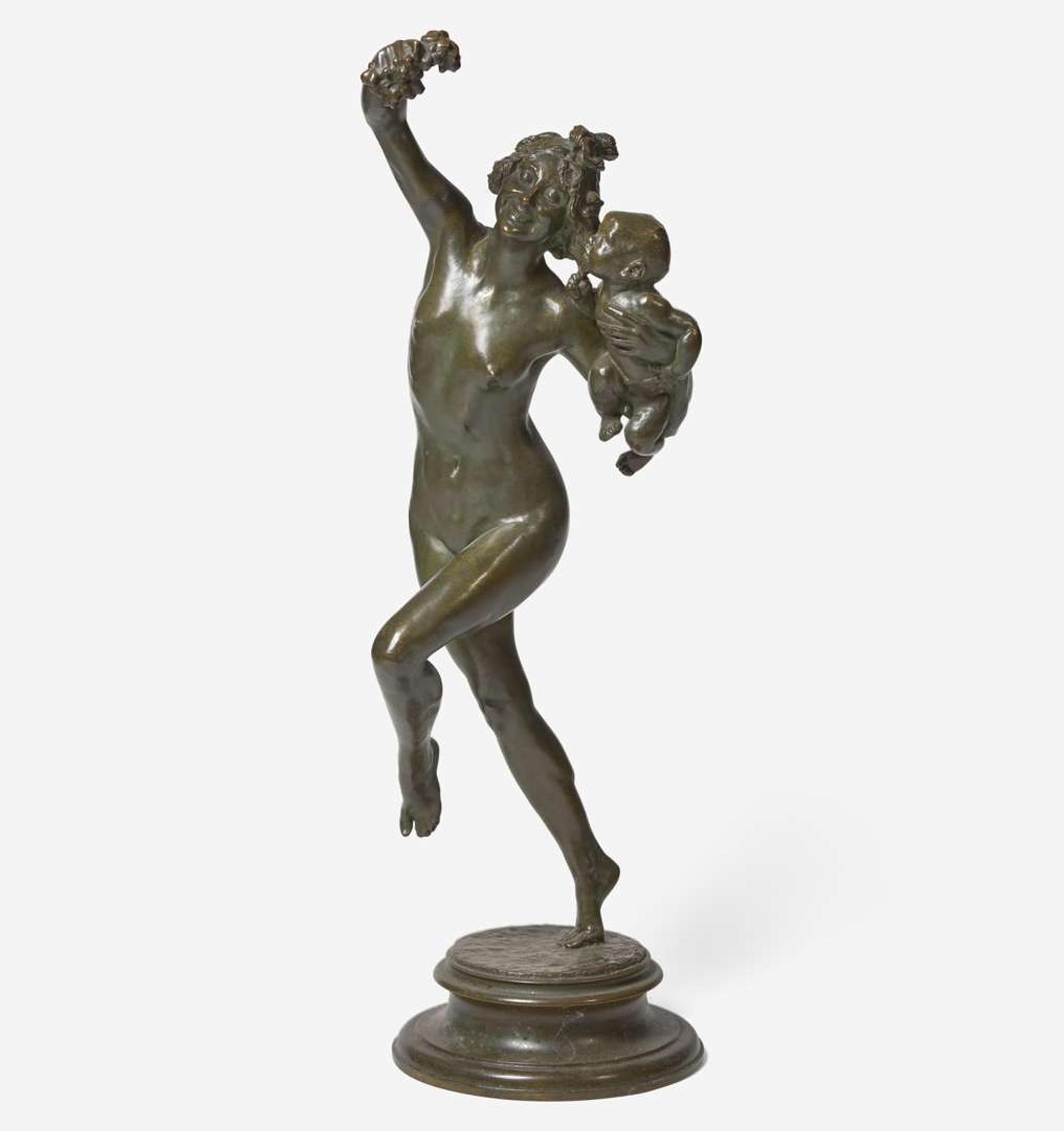 Frederick William MacMonnies (American, 1863–1937) Bacchante and Infant Faun