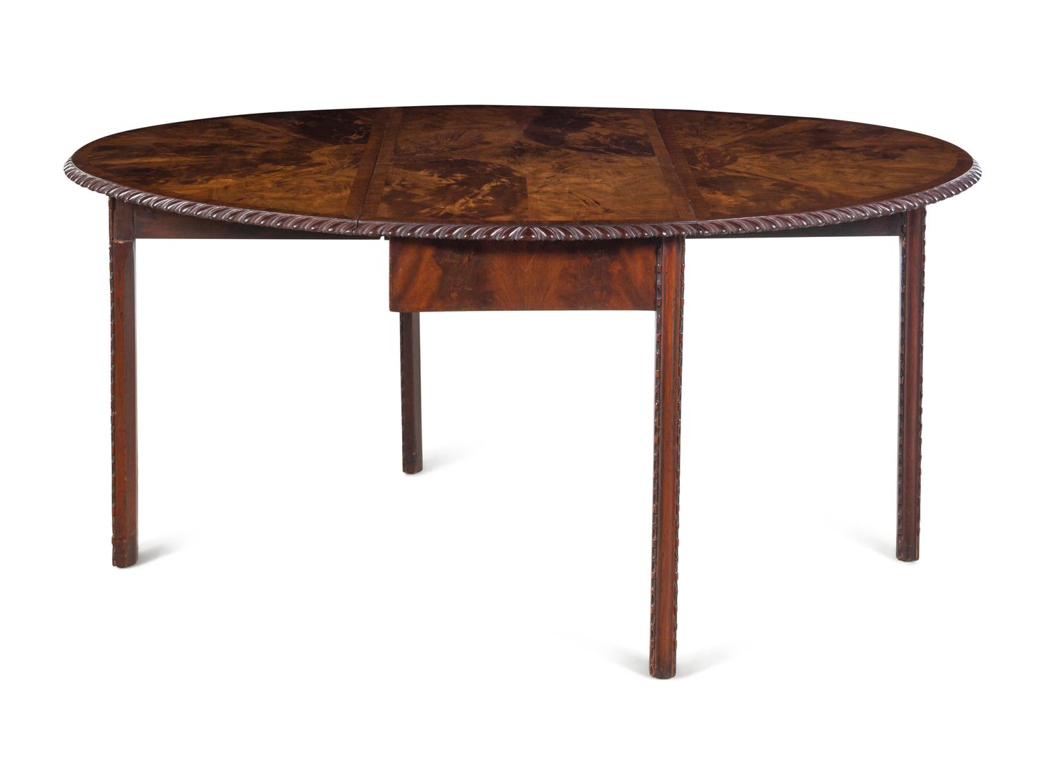 A Regency Mahogany Drop-Leaf Table