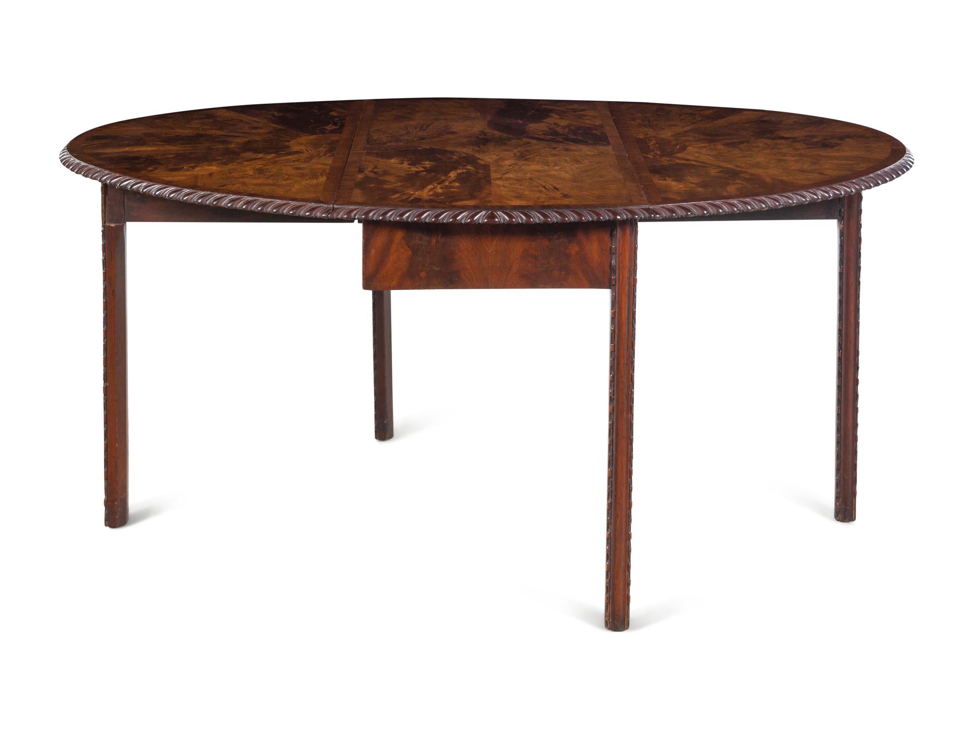 A Regency Mahogany Drop-Leaf Table