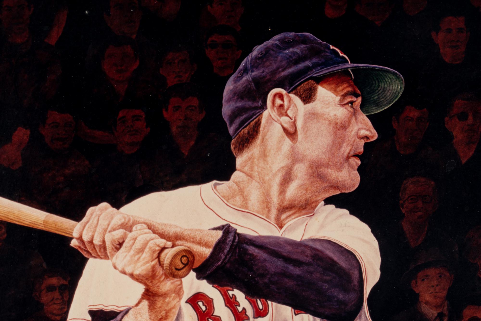 A Group of Armand LaMontagne Boston Red Sox Artworks Featuring Ted Williams and Carl Yastrzemski