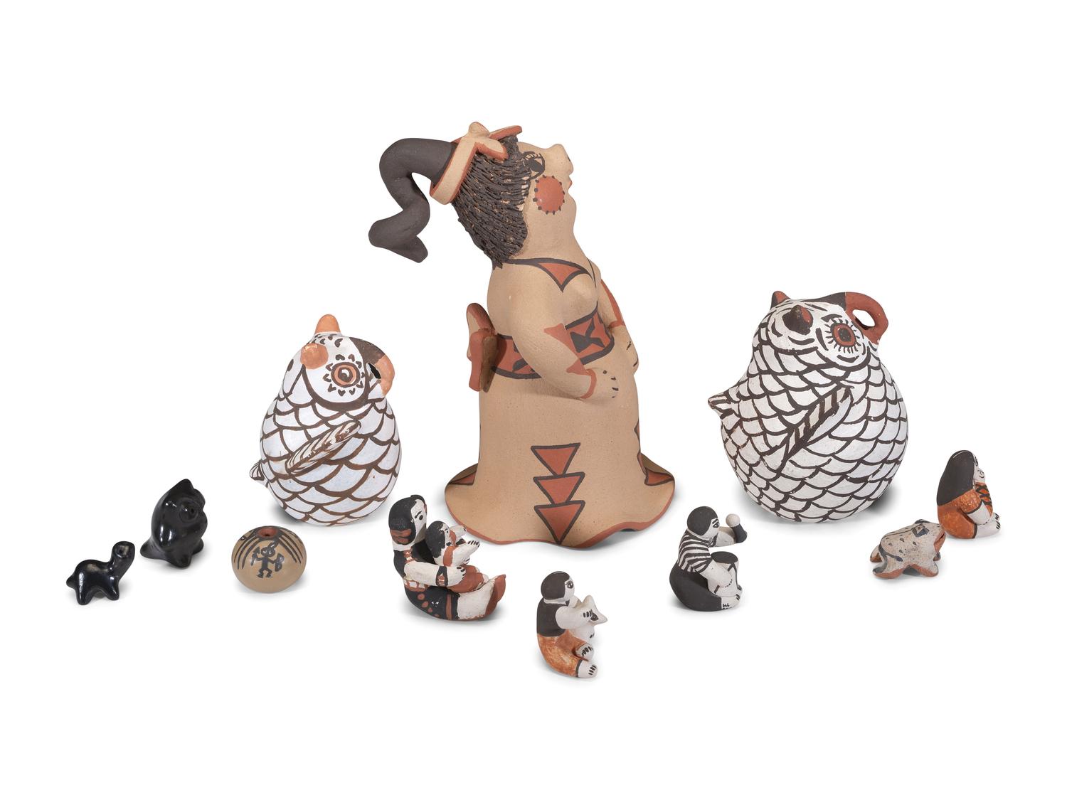 A Menagerie of Miniature Pueblo Pottery