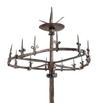 A Spanish Iron Torchère