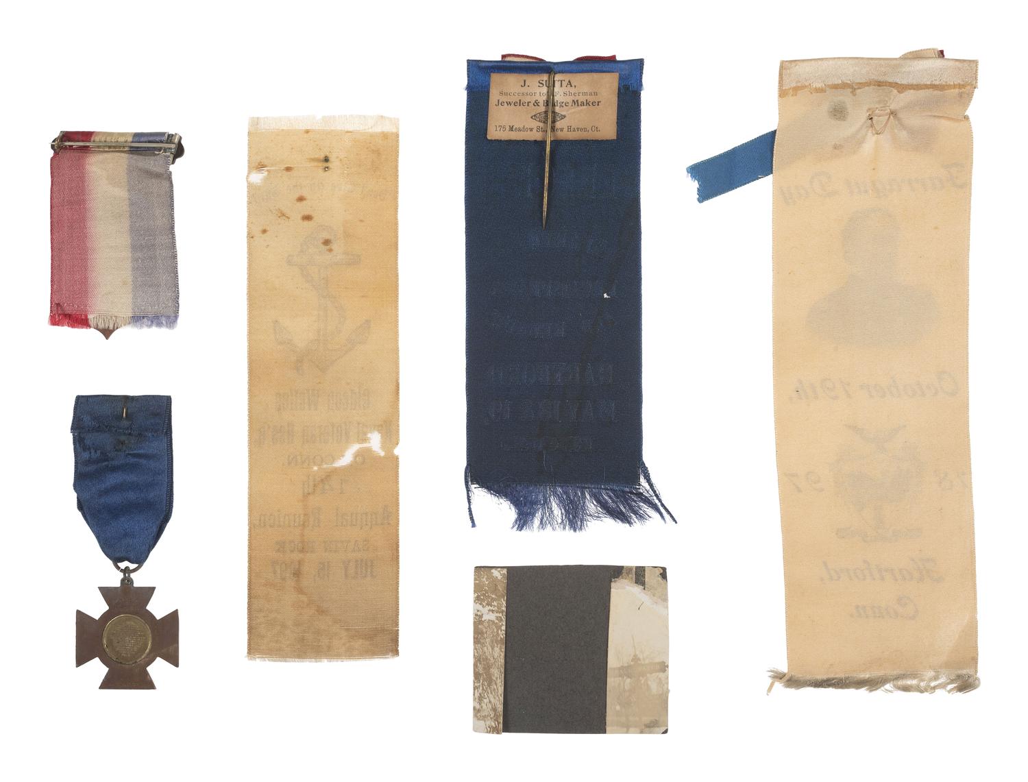 [CIVIL WAR]. Approx. 18 items involving the USS Hartford and Admiral D.G. Farragut, comprising: