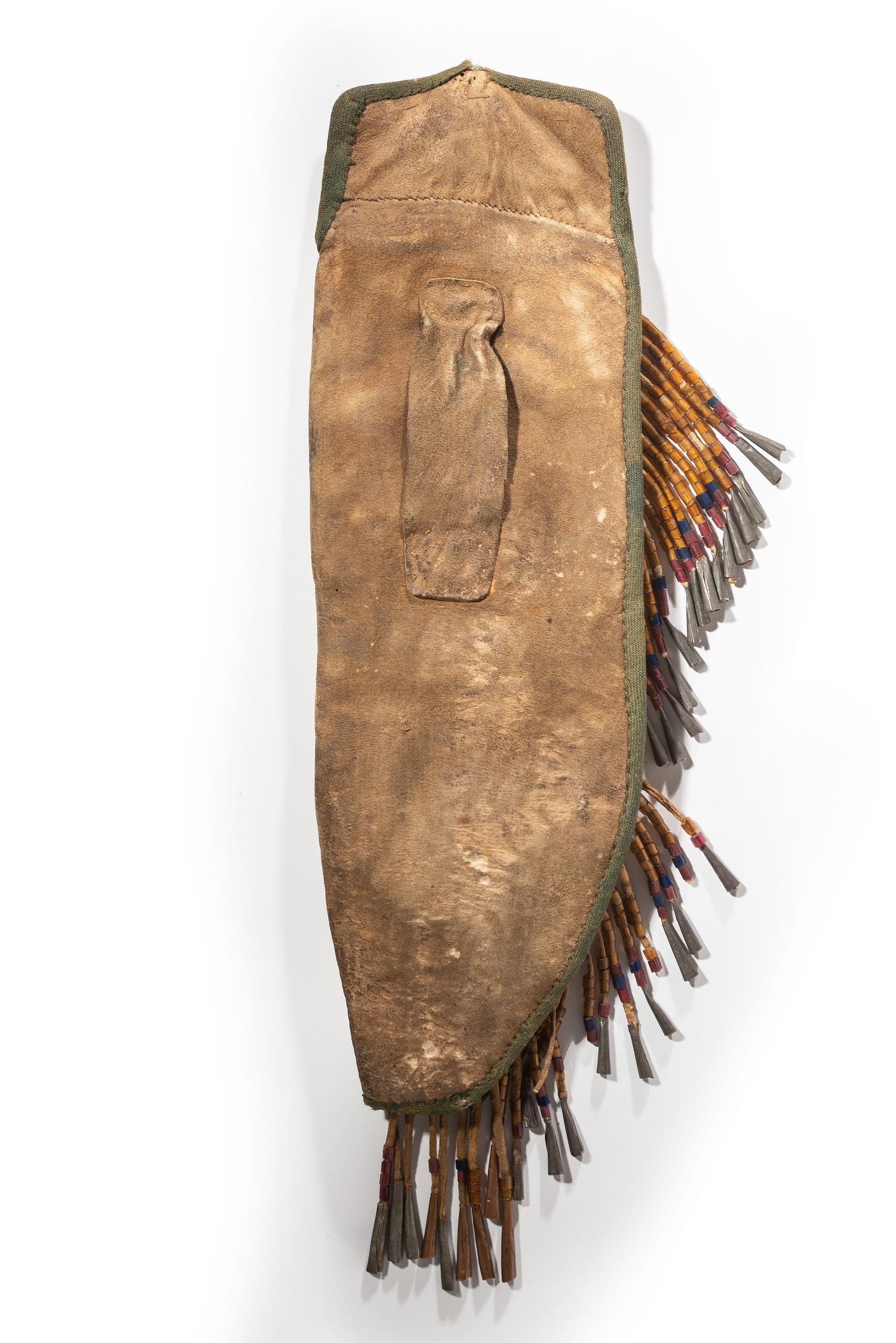 Great Lakes Beaded Hide Knife Sheath